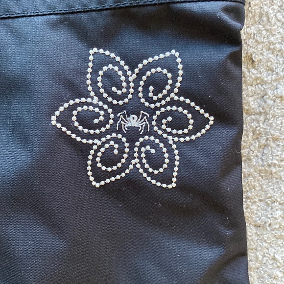 SPYDER XT 10,000 Skiing Snowboarding Ski Pants Snow Black Floral - 6 - Picture 5 of 8